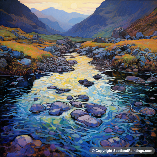 Painting - Isle of Skye - Scotland in Summer