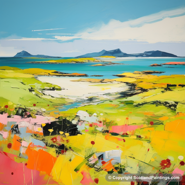 Painting - Isle of Colonsay - Scotland in Summer