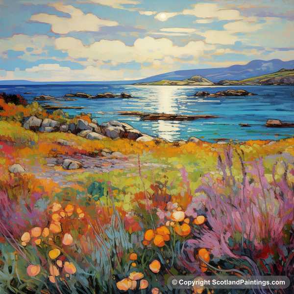 Painting - Isle of Gigha - Scotland in Summer