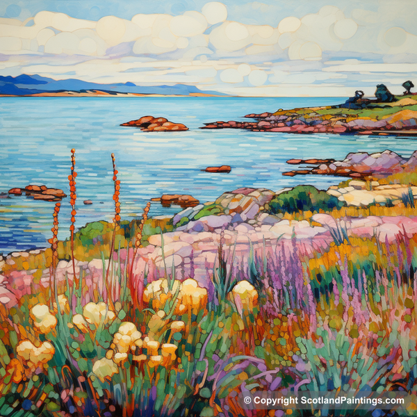 Painting - Isle of Gigha - Scotland in Summer