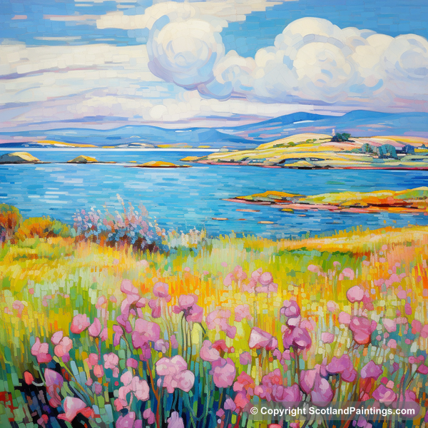 Painting - Isle of Gigha - Scotland in Summer