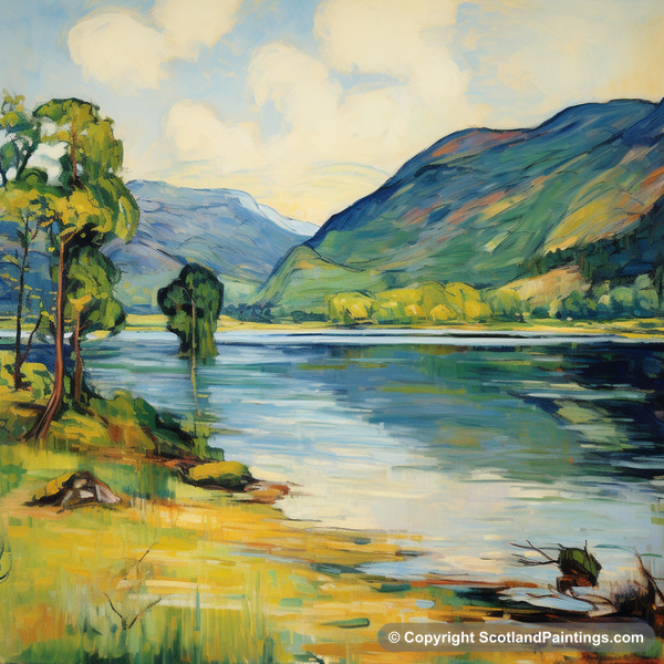 Painting - Loch Voil - Scotland in Summer