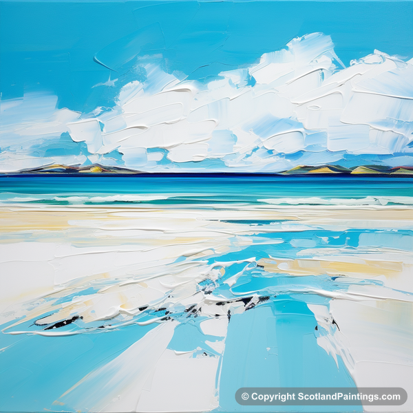 Painting - Silver Sands of Morar - Scotland in Summer