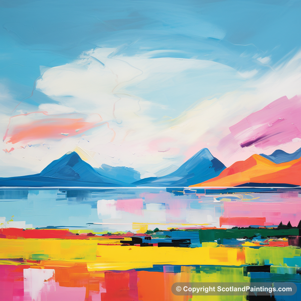 Painting - Isle of Arran - Scotland in Summer