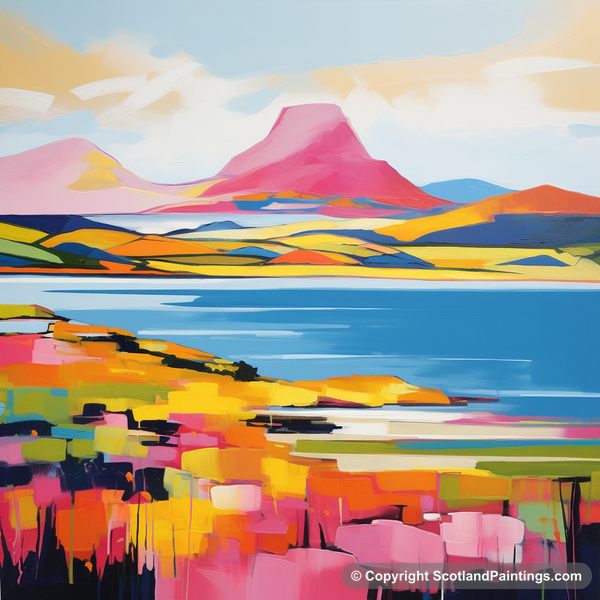 Painting - Isle of Arran - Scotland in Summer