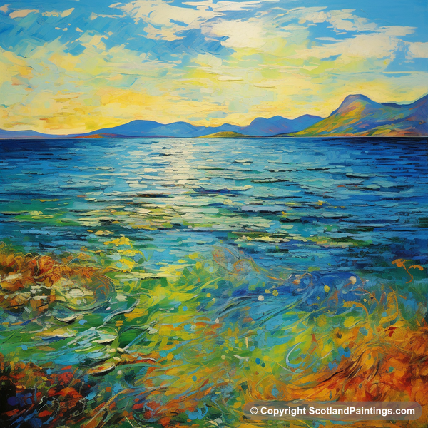 Painting - Isle of Arran - Scotland in Summer