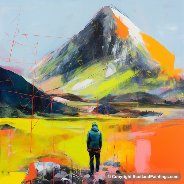 Painting - Glencoe - Scotland in Summer