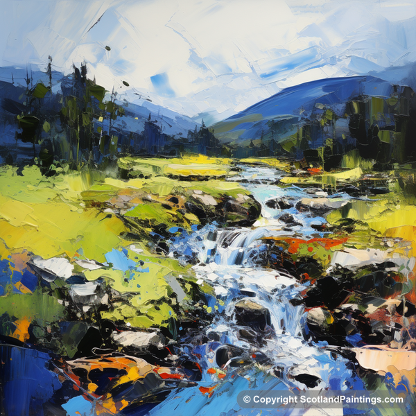 Painting - Glen Esk - Scotland in Summer