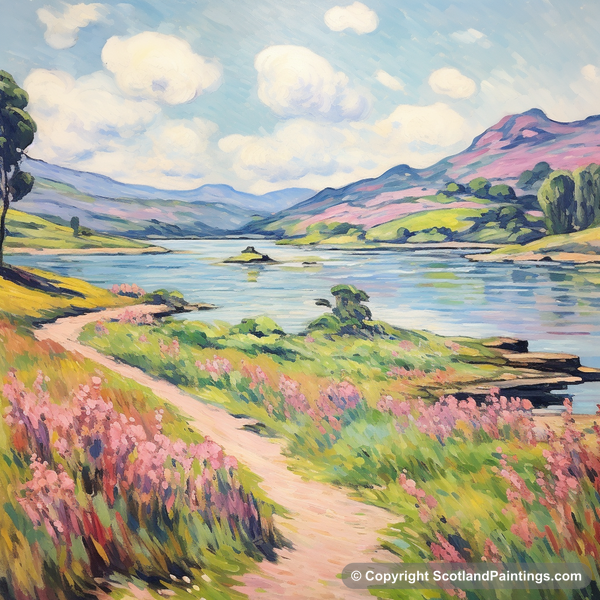 Painting - Loch Doon - Scotland in Summer