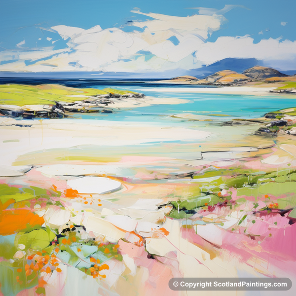 Painting - Isle of Barra - Scotland in Summer