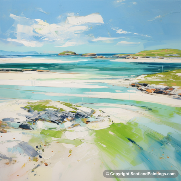 Painting - Isle of Barra - Scotland in Summer