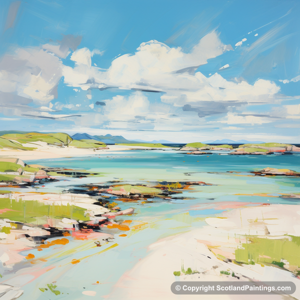 Painting - Isle of Barra - Scotland in Summer