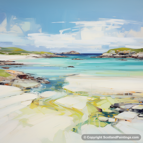 Painting - Isle of Barra - Scotland in Summer