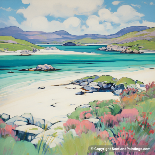 Painting - Isle of Harris - Scotland in Summer