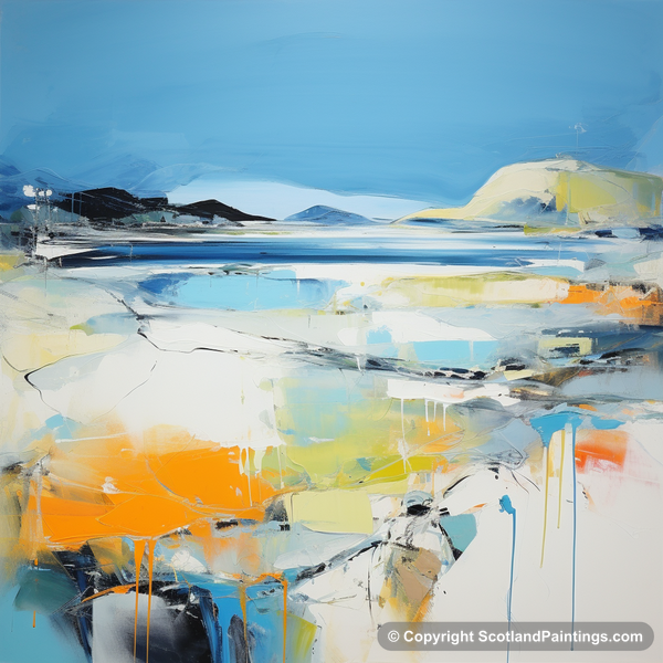 Painting - Silver Sands of Morar - Scotland in Summer