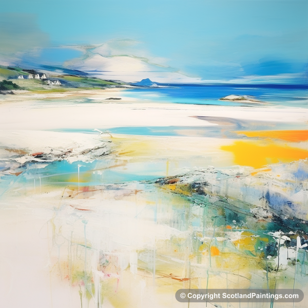 Painting - Silver Sands of Morar - Scotland in Summer