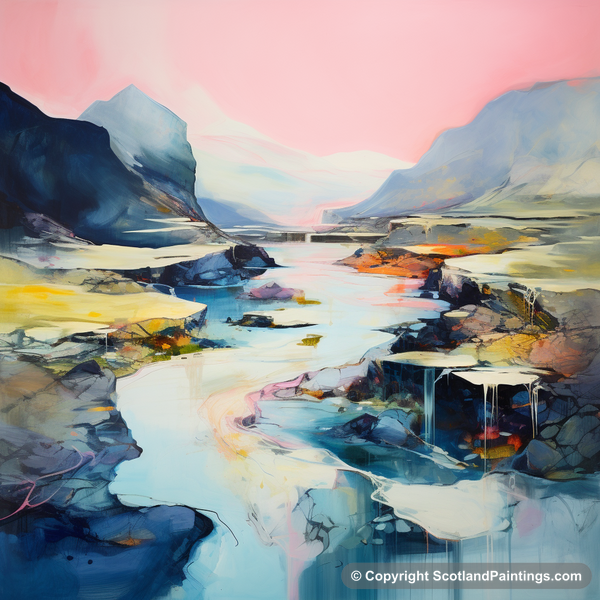 Painting - Isle of Skye - Scotland in Summer