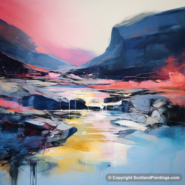 Painting - Isle of Skye - Scotland in Summer