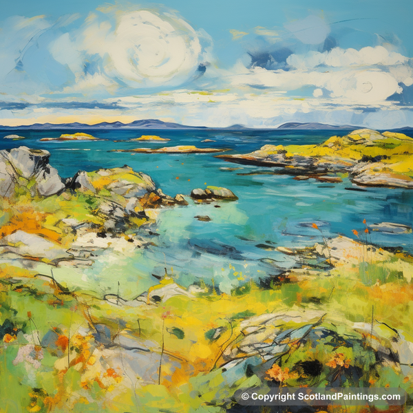 Painting - Isle of Skye - Scotland in Summer