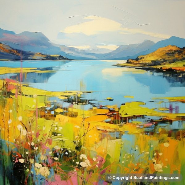 Painting - Loch Linnhe - Scotland in Summer