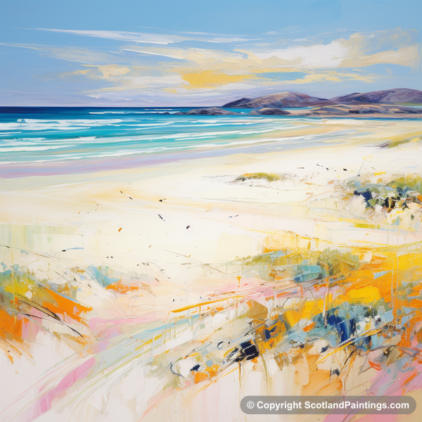 Painting - Luskentyre Sands - Scotland in Summer