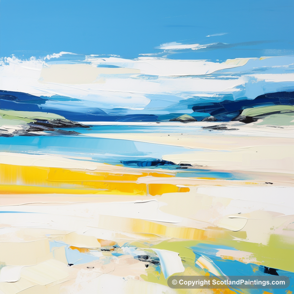 Painting - Durness Beach - Scotland in Summer