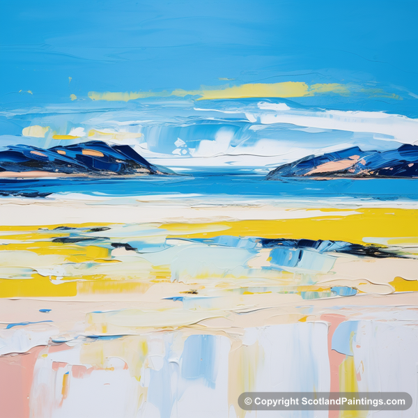 Painting - Durness Beach - Scotland in Summer