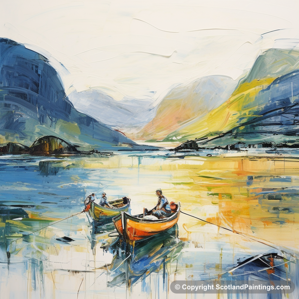 Painting - Glencoe - Scotland in Summer