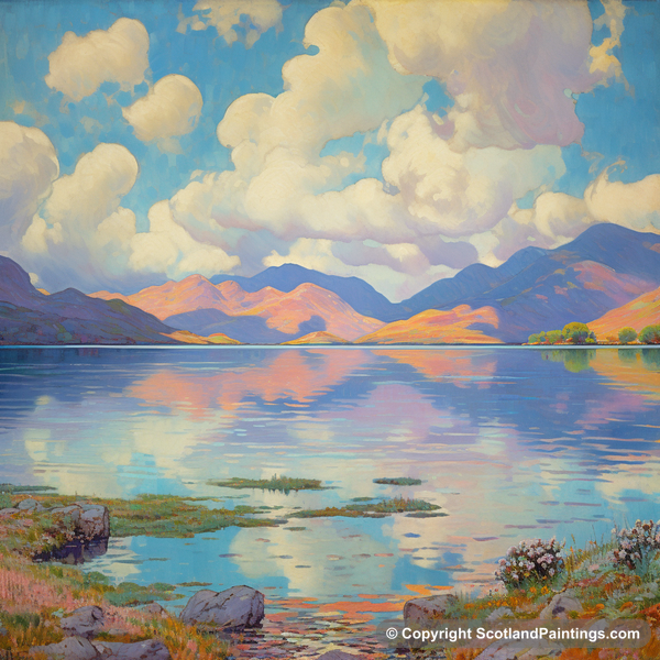 Painting - Loch Linnhe - Scotland in Summer