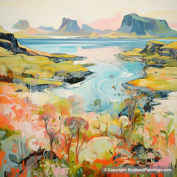 Painting - Isle of Skye - Scotland in Summer