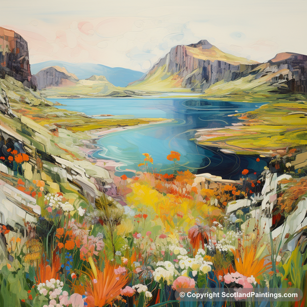 Painting - Isle of Skye - Scotland in Summer