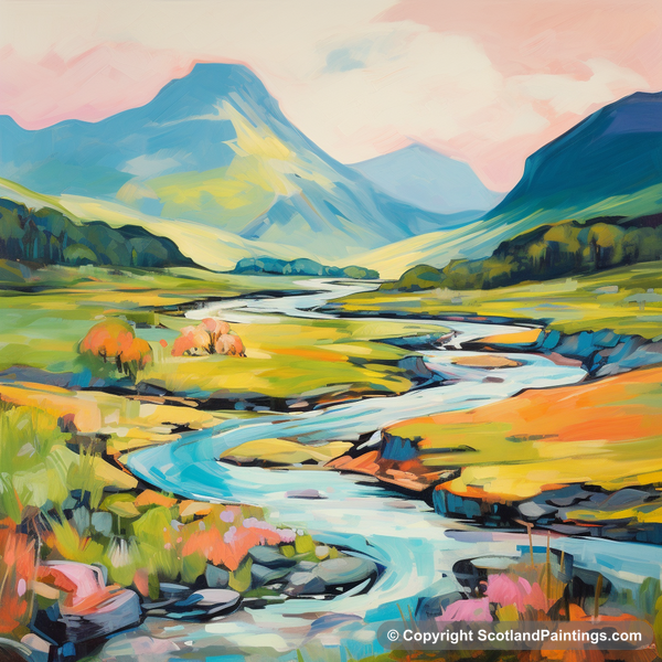 Painting - Glen Sannox - Scotland in Summer