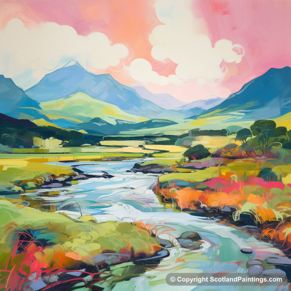 Painting - Glen Sannox - Scotland in Summer