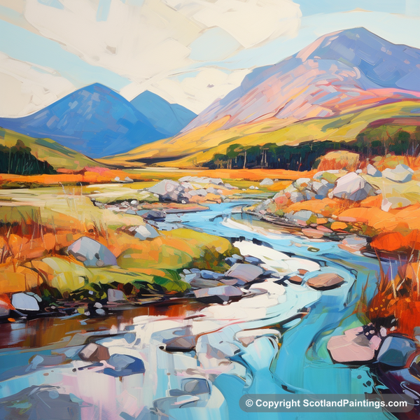 Painting - Glen Sannox - Scotland in Summer