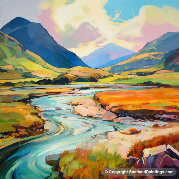 Painting - Glen Sannox - Scotland in Summer