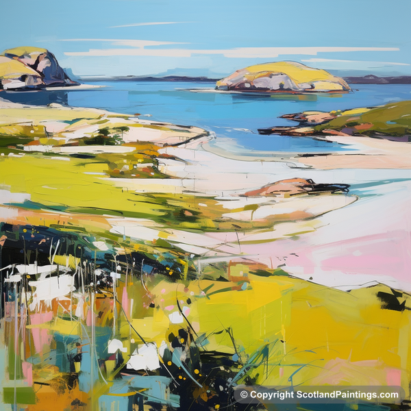 Painting - Achmelvich Bay - Scotland in Summer