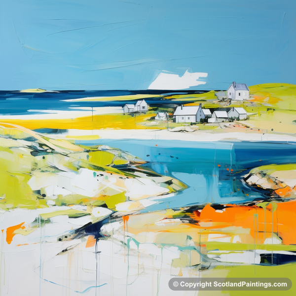 Painting - Achmelvich Bay - Scotland in Summer