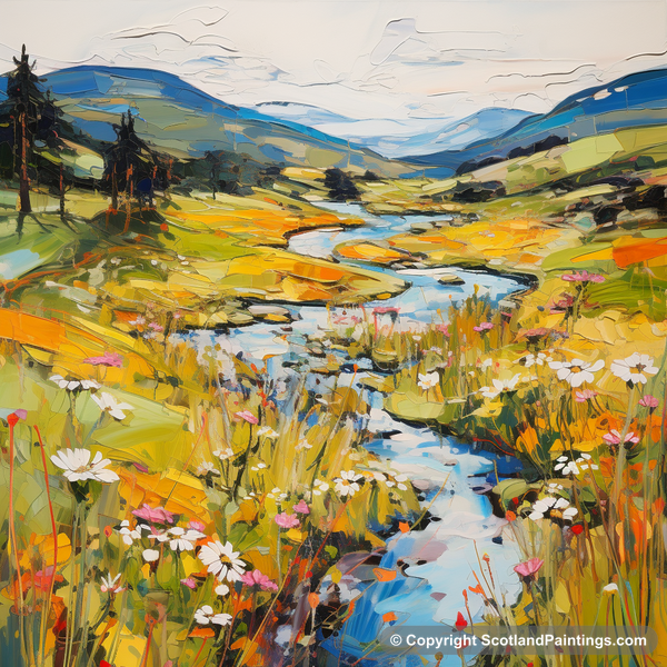 Painting - Glen Rosa - Scotland in Summer