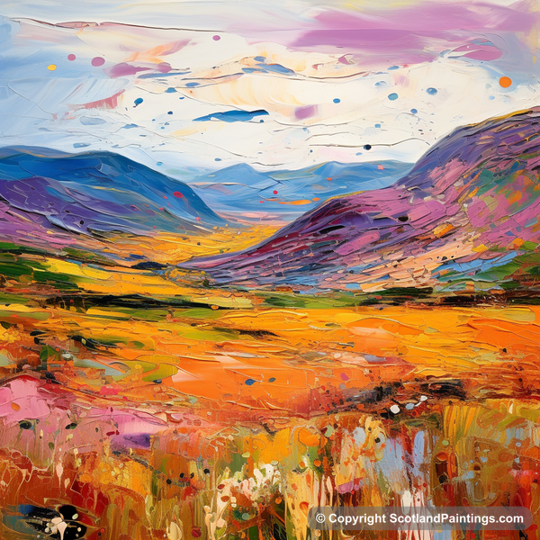 Painting - Glen Roy - Scotland in Summer