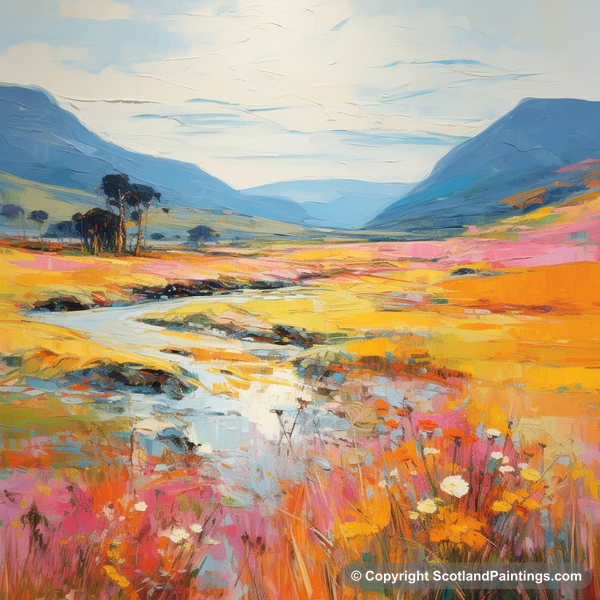 Painting - Glen Roy - Scotland in Summer