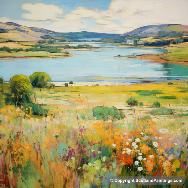 Painting - Loch Leven - Scotland in Summer