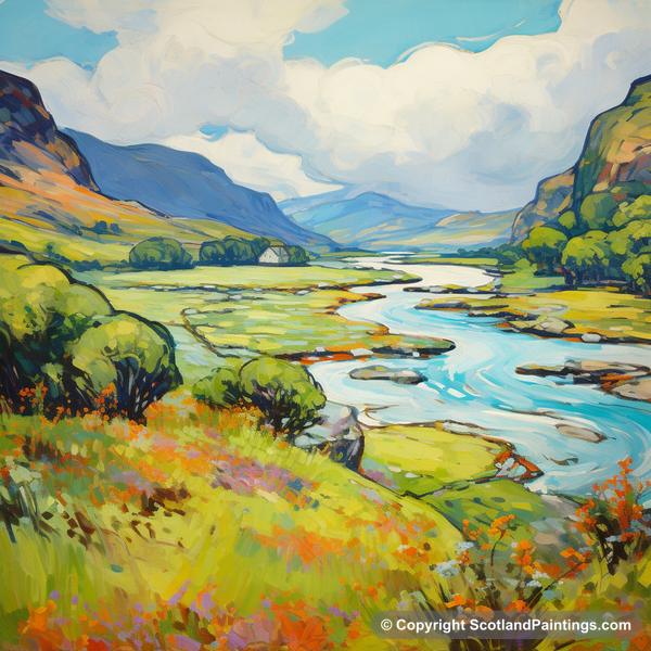 Painting - Glen Falloch - Scotland in Summer