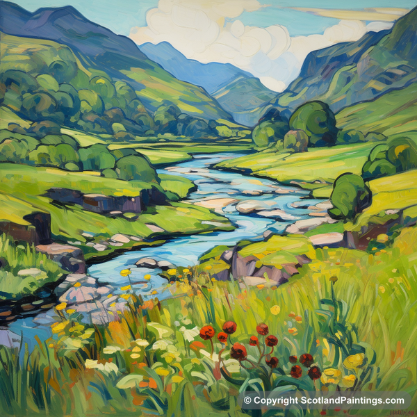 Painting - Glen Falloch - Scotland in Summer