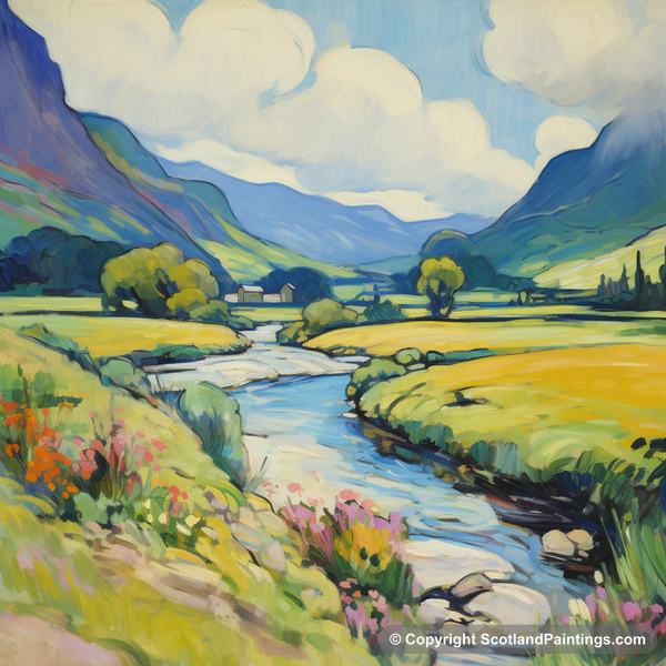 Painting - Glen Falloch - Scotland in Summer