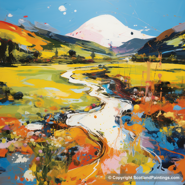 Painting - Glen Roy - Scotland in Summer