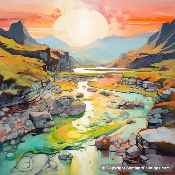 Painting - Isle of Skye - Scotland in Summer