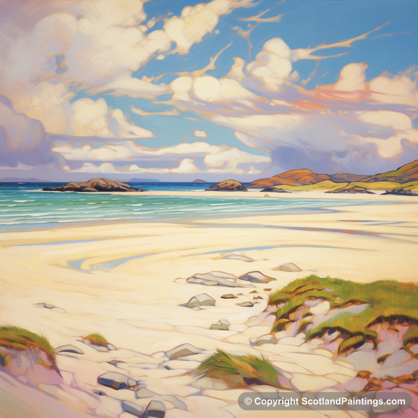 Painting - Luskentyre Sands - Scotland in Summer