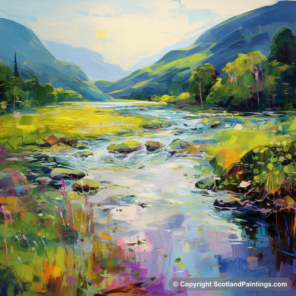 Painting - Glencoe - Scotland in Summer