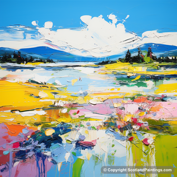 Painting - Loch Doon - Scotland in Summer