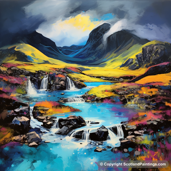 Painting - Isle of Skye - Scotland in Summer